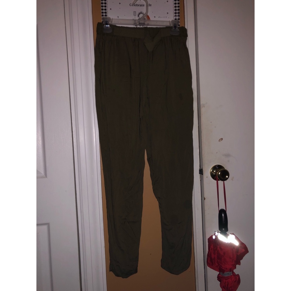 Olive Green Pants